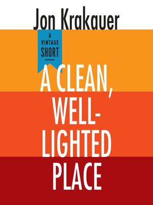 cover image of A Clean, Well-Lighted Place